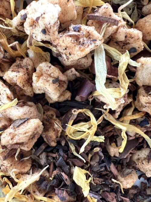 Honeybush Banana Nut Tea Honeybush loose-leaf tea retail/wholesale from Quite The Stir in PA
