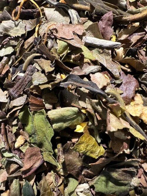 White Tea Garden Tea leaves sold by Quite The Stir Tea and Spice Company