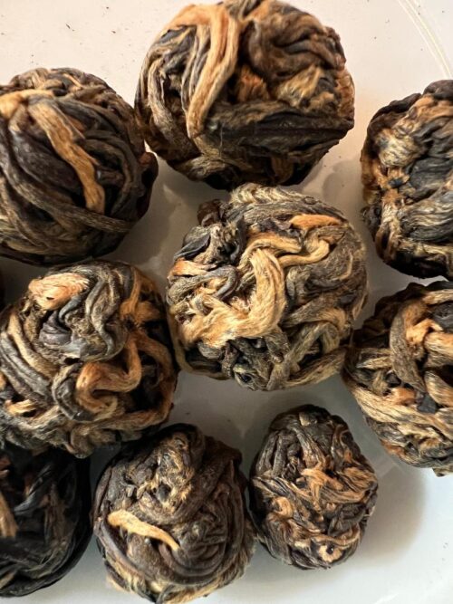 Black Dragon Pearls best black loose-leaf tea retail/wholesale from Quite The Stir in PA