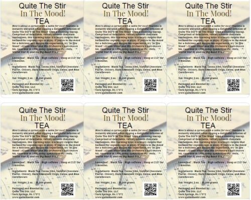 In The Mood Tea Black loose-leaf tea retail/wholesale from Quite The Stir in PA