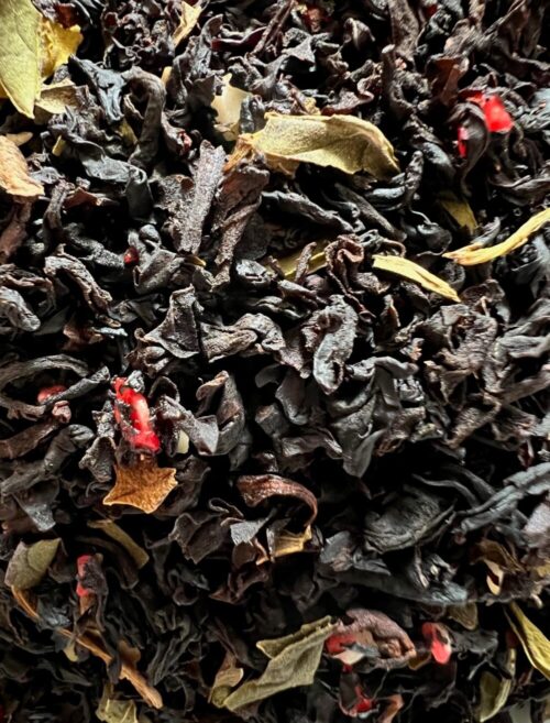 Premium Peppermint black Sweet and Minty Peppermint loose-leaf tea from Quite The Stir.